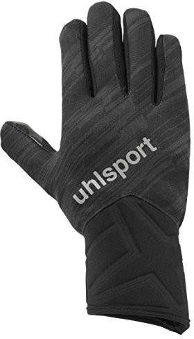 Uhlsport rękawice męskie rękawiczki nitrotec graczy na polu graczy, czarny, 5 100096901