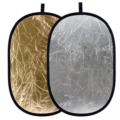 joyart JOYART blenda składana 2w1 złoto-srebrna 120x180cm