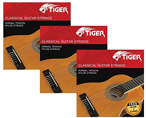 Tiger Zestaw 3 strun do gitary klasycznej CGS-3-NY