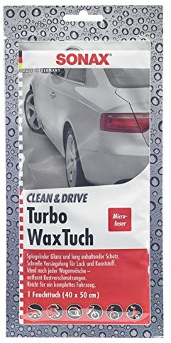 Sonax 04140000 ręcznik Clean & Drive Turbo Wax, 40 x 50 cm 4140000