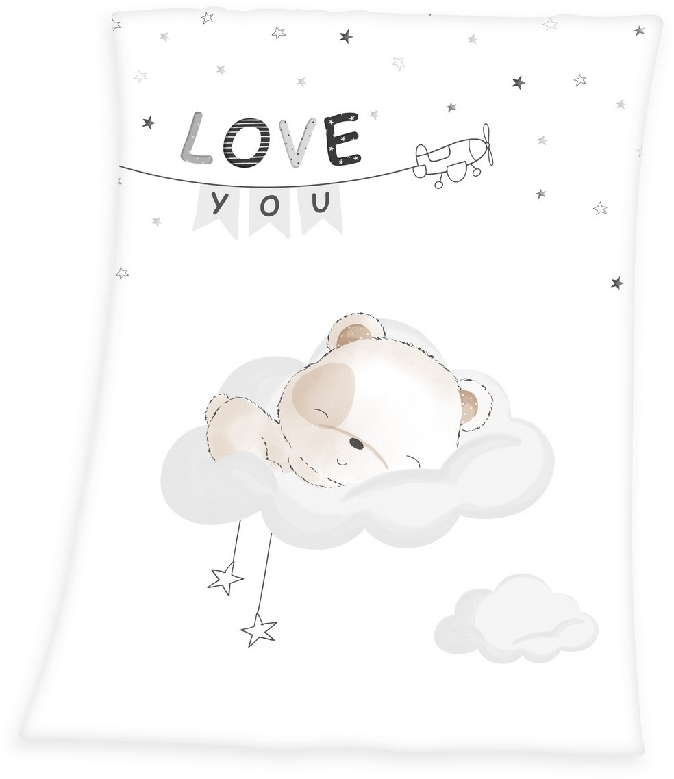 Herding Koc dziecięcy Sleeping Little Bear, 75 x 100 cm