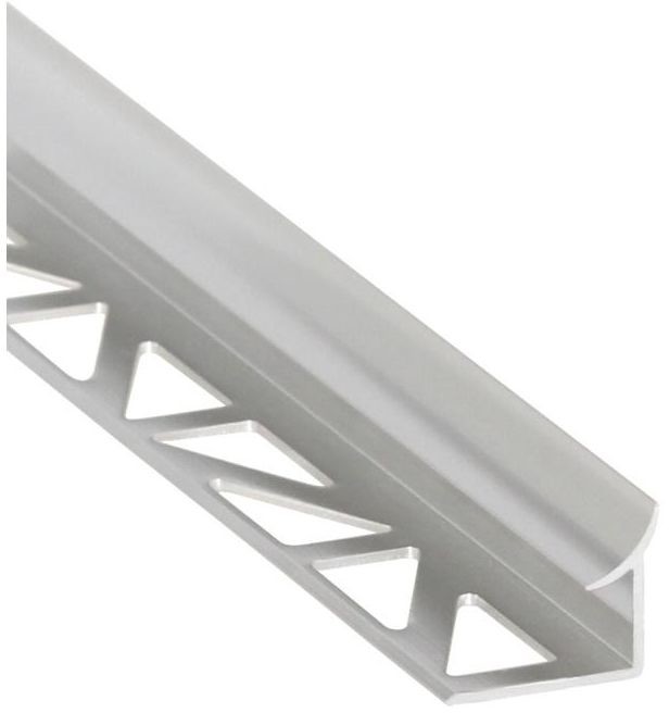 STANDERS Profil do glaury wewnetrzny półokrągły Aluminium 8 mm / 2.5 m Srebrny Standers