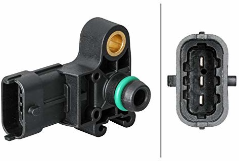 HELLA Czujnik 6PU 230 040-591, prędkość obrotowa koła 2-biegunowy z tyłu kabel: 830 mm z uchwytem 6PU 230 040-591