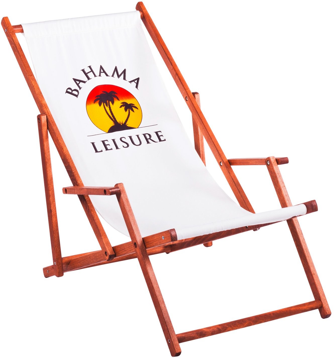 Kabex Leżak plażowy Bahama z podłokietnikami