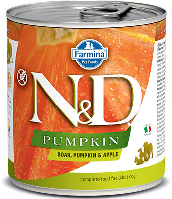 Farmina N&D Pumpkin Grain Free canine BOAR PUMPKIN & APPLE ADULT KARMA MOKRA 6x285g