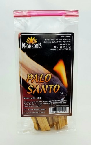 PROHERBIS (YUCCA) Palo Santo 30g 6E46-281FC