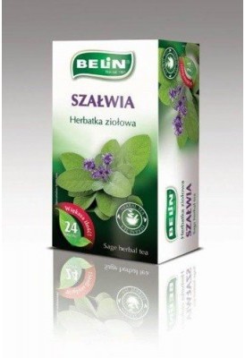 BELIN Belin Herbatka ziołowa Szałwia - 24 torebki
