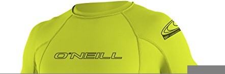 Zdjęcia - Pozostałe do pływania ONeill Koszulka do pływania męska O'Neill Basic Skins Rash Guard lime | WYSYŁKA W 