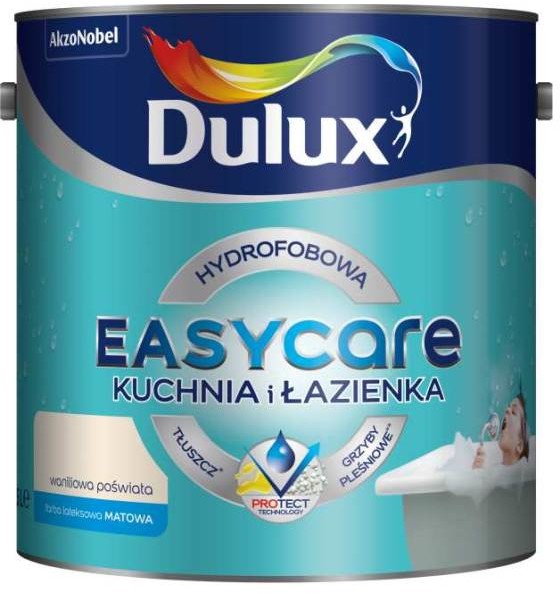 Dulux Emulsja Easy Care Kuchnia i łazienka waniliowa poświata 2,5l 02389