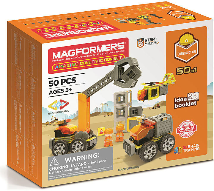 Magformers 50-częściowy zestaw magnetyczny 