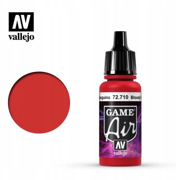 Vallejo Game Air 72.710 Bloody Red