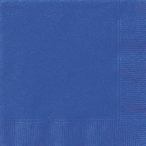 Unique Party Supplies Serwetki papierowe, 16,5 cm, królewski błękit 31462