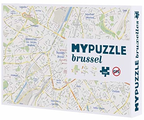 HELVETIQ JEUX Mypuzzle Bruxelles: 1000 PIECES