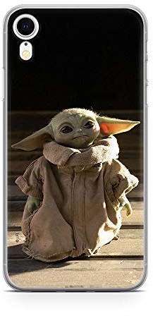 ERT GROUP Oryginalne i oficjalnie licencjonowane etui na telefon komórkowy Star Wars Baby Yoda do iPhone XR, obudowa, obudowa z tworzywa sztucznego i silikonu TPU, chroni przed uderzeniami i zarysowaniami SWPCBYODA679