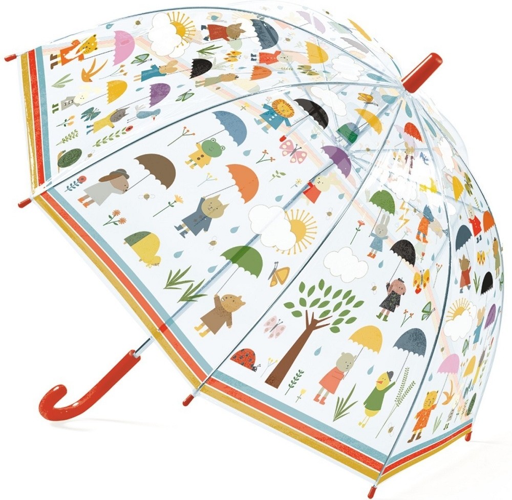 DJECO ZWIERZĄTKA kolorowa parasolka DJECO DJ DD04809