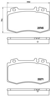 BREMBO P 50 053 P 50 053