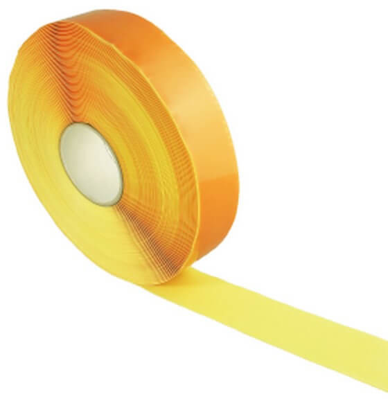 Taśma ostrzegawcza samoprzylepna jednokolorowa