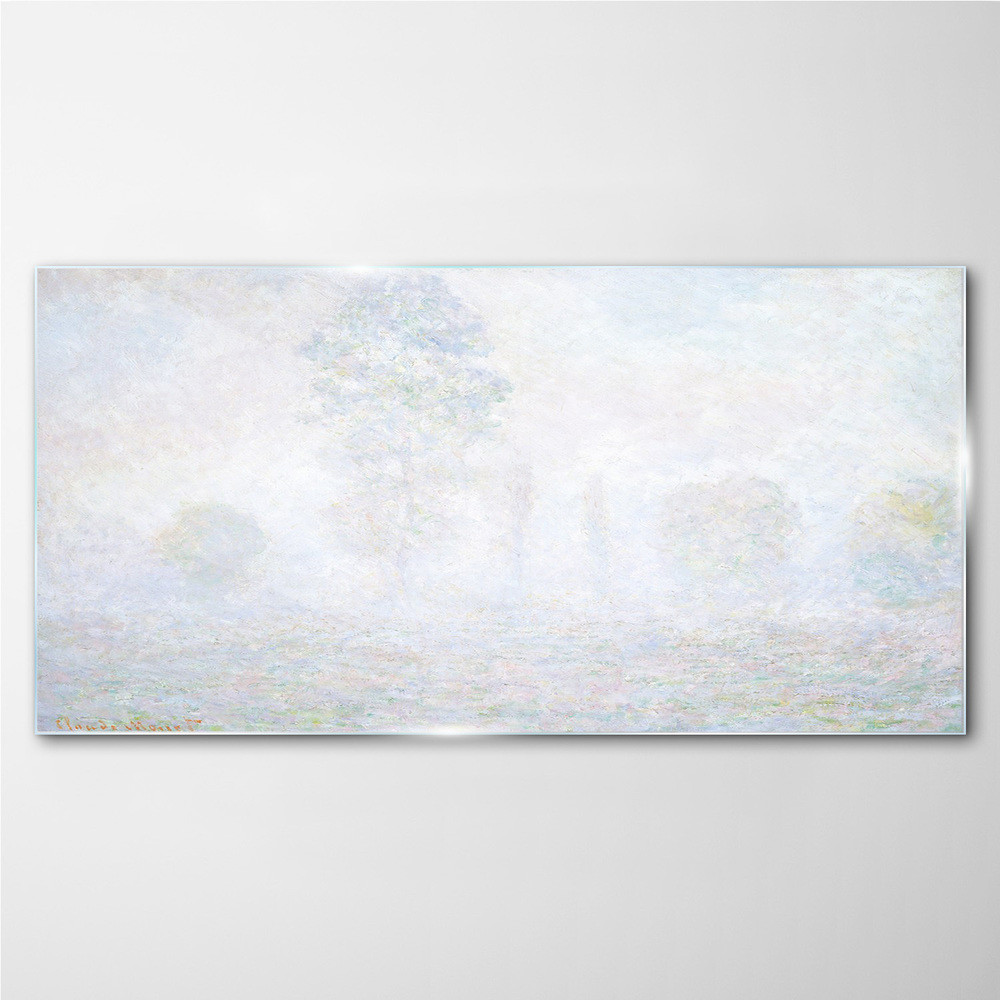 PL Coloray Obraz Szklany Dzień dobry Mist Monet 100x50cm
