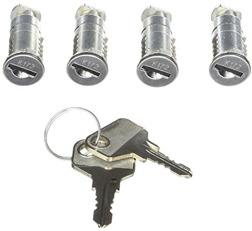 CRUZ Cruz 932 016 zabezpieczenie przed kradzieżą z zamkiem, 6 sztuki 932-016