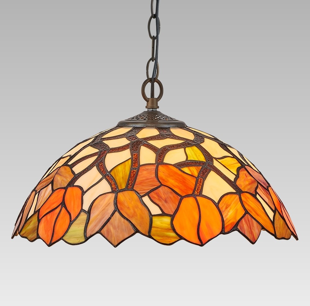 Prezent Lampa wisząca TIFFANY 2X60W E27 120 120
