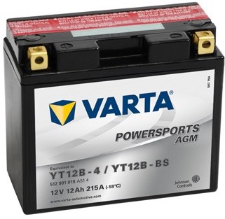 Varta Varta Akumulator Powersports AGM YT12B-4/YT12B-BS