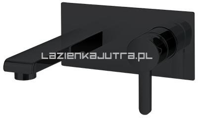 Omnires Bateria podtynkowa umywalkowa czarna DA5015BL DA5015BL
