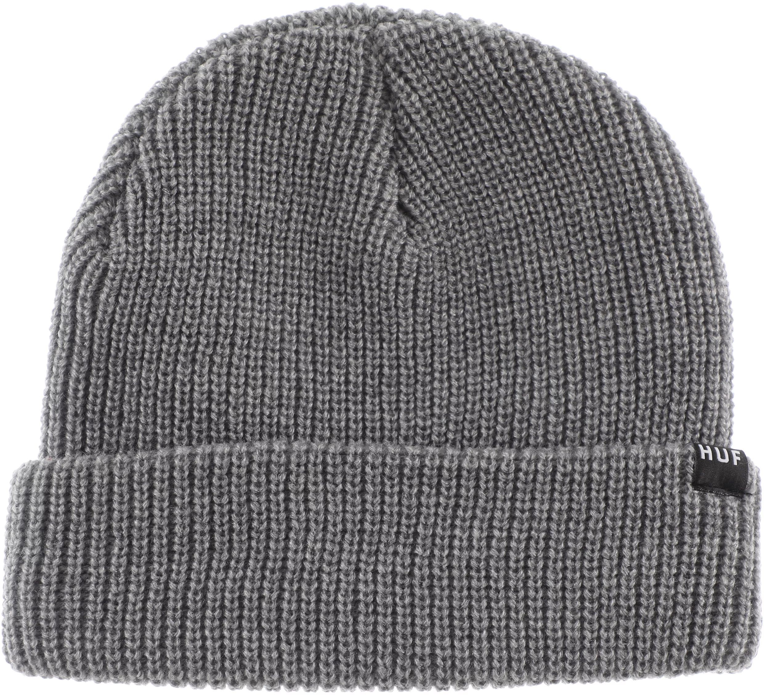 HUF czapka zimowa HUF USUAL BEANIE Grey Heather