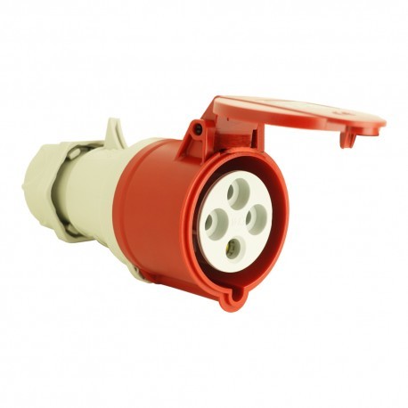 TP Electric Gniazdo przenośne 4P 16A IP44 400V 0607 3122-304-1601