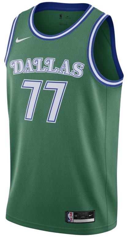 Nike Koszulka NBA Swingman Dallas Mavericks Classic Edition 2020 - Zieleń CN1021-320