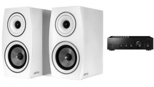 Pioneer A-10AE + JAMO C93 II białe mat