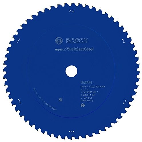 Bosch Professional Bosch 2608644284 ostrze do piły tarczowej Expert for Stainless Steel, niebieski 2608644285