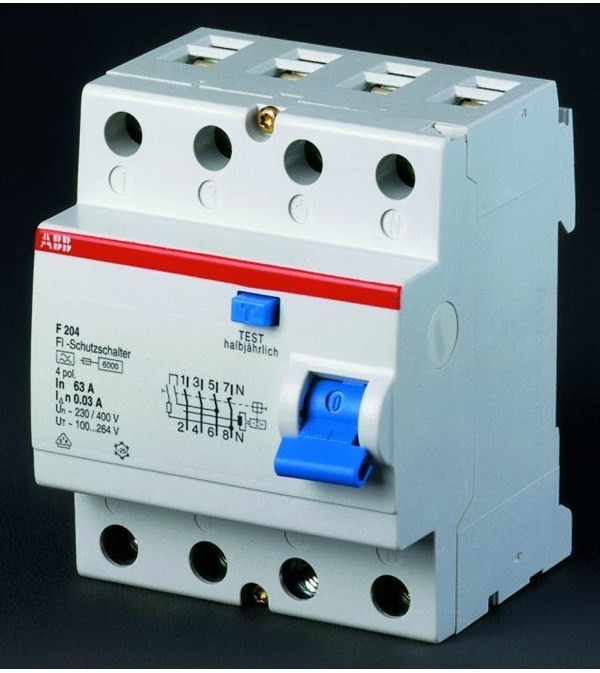 ABB F204 a-63/0.03 residual current device 2CSF204101R1630