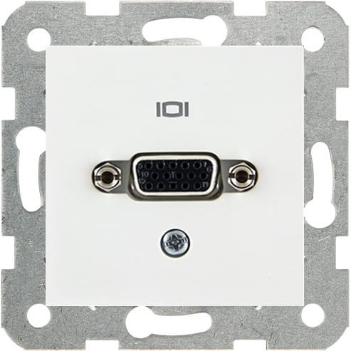 Viko Panasonic Gniazdo VGA typ U gniazdo - gniazdo Panasonic Karre biały 90967166