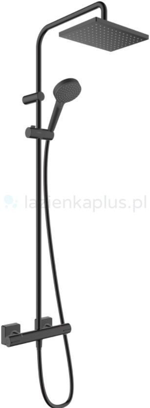Hansgrohe Vernis Shape zestaw prysznicowy czarny 26286670
