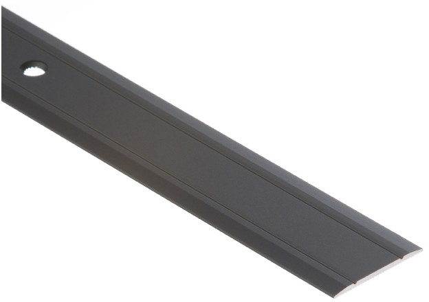 Cezar Listwa ochronna płaska LPP 30 mm aluminium brązowe 1 m