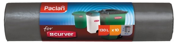 Curver PACLANWorki na odpady 130l for 10 sztuk)