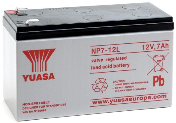 Akumulator 7Ah NP7-12L Yuasa Żelowy Japan do UPSa