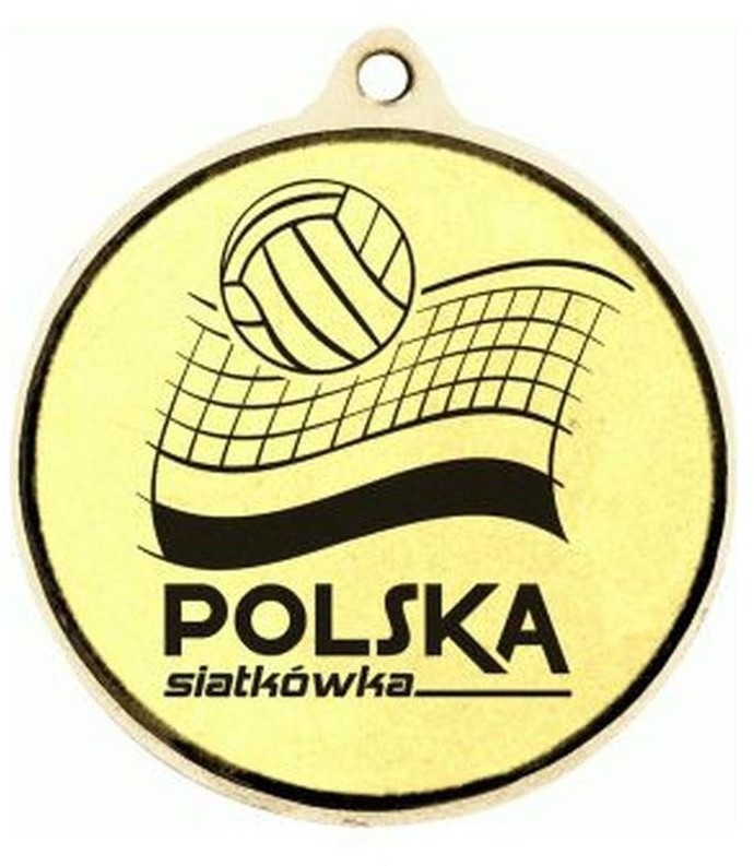 UPOMINKARNIA Medal Złoty Z Miejscem Na Emblemat 50 Mm - Medal Stalowy Grawerowany Laserem- Rmi victoriasport-MMC1090/G-MET-0