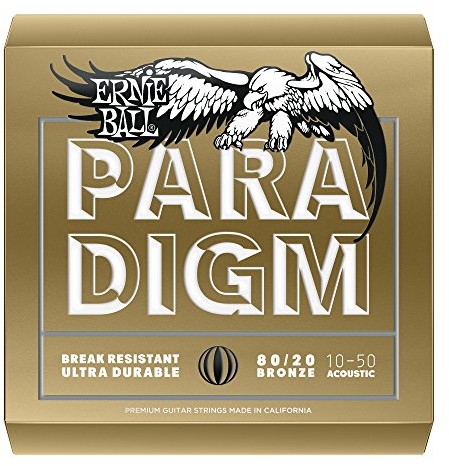 Ernie Ball 2090 Paradigm 80/20 z brązu Extra Light (010  050) 2090