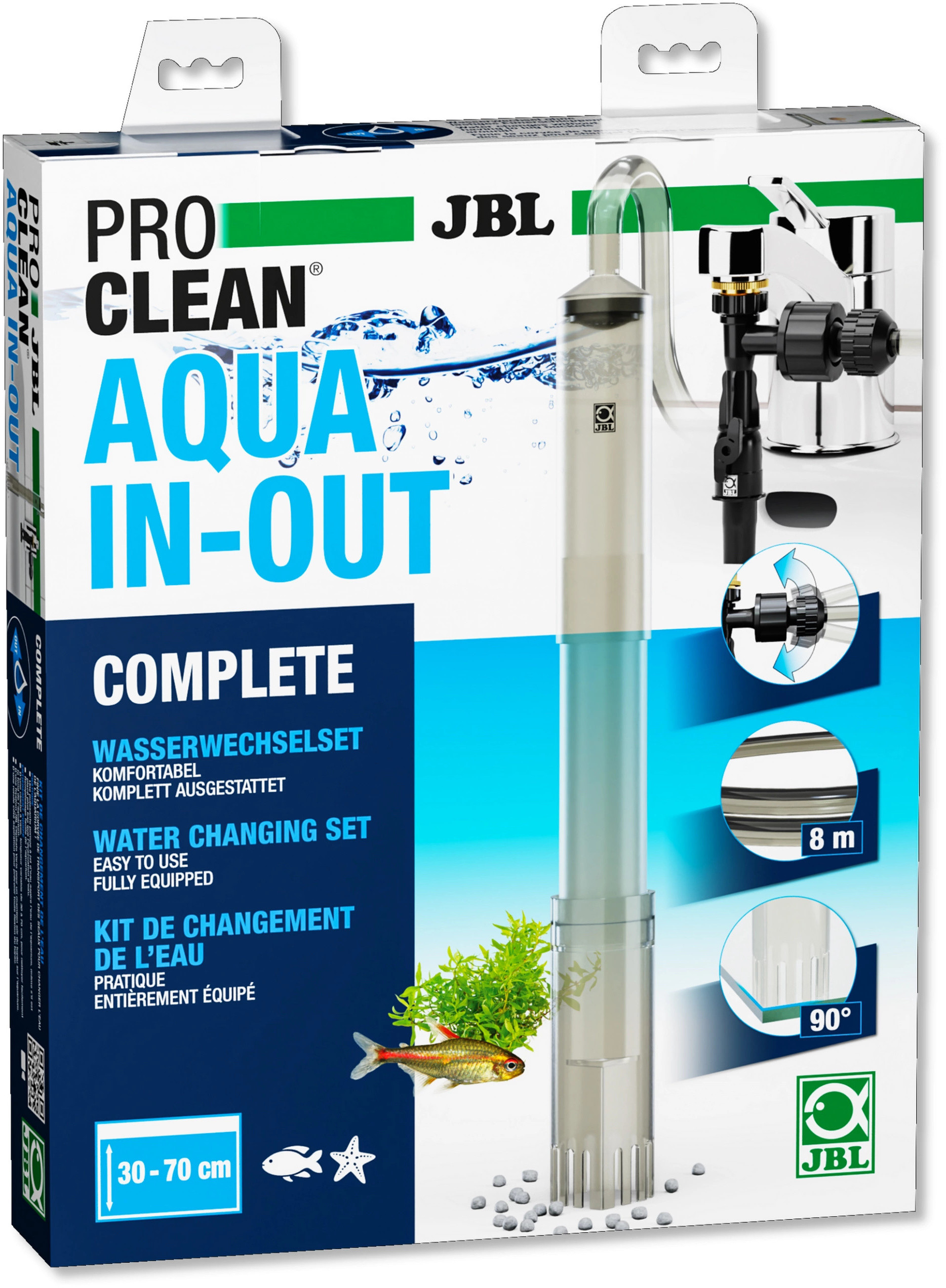 JBL PROCLEAN AQUA IN-OUT COMPLETE SET 61421 00 24577