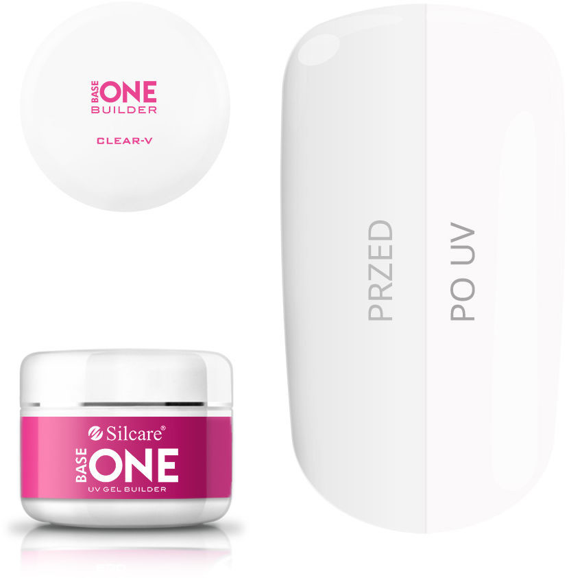 Silcare Base One Żel UV Clear - V 100 g