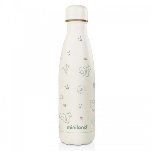 Miniland Termos butelka dla rodzica 500 ml z naturalnym motywem - Królik ML89346 N04/2020