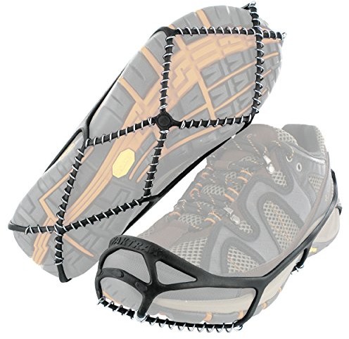 YakTrax walker antypoślizgowe nakładki na buty, dla dorosłych, uniseks, czarny, L 10876