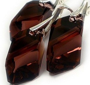 Arande PROMOCJA SWAROVSKI piękny komplet BURGUND 1559964147