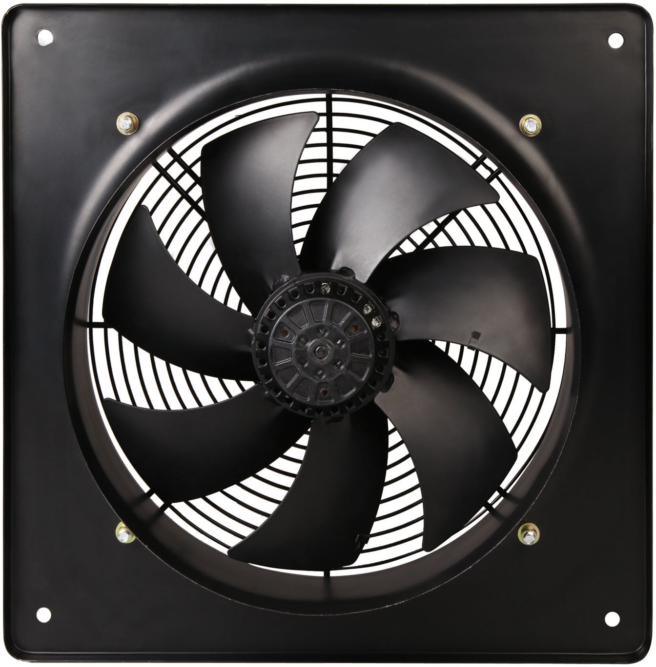 REVENTON Wentylator osiowy w kwadratowej obudowie FR-710-BS 400V Wentylator zrzutowy lub mieszacz powietrza FR710BS