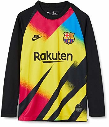 Nike bv1486 dziecięca koszulka piłkarska żółty Tour Yellow/Black M