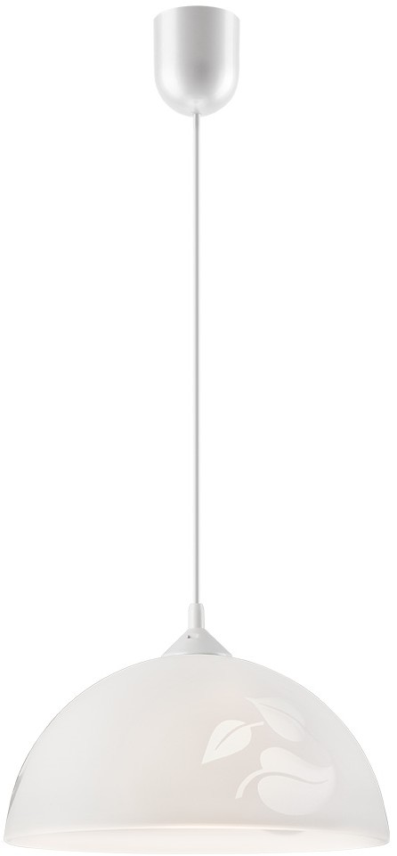 Lamkur Żyrandol na lince 1xE27/60W/230V liście