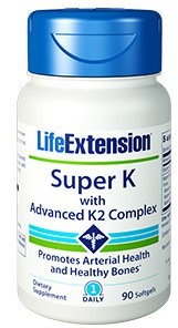 Life Extension Super K (witamina K) LifeExtension (90 kapsułek) 9CCD-613C0