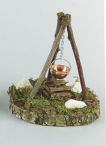 Kahlert Licht kahlert Licht 40673  miniaturowe wyposażenie akcesoria  ognisko duży z kocioł