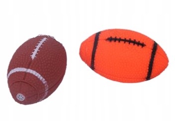Zabawka piłka Rugby 11,5cm piszcząca